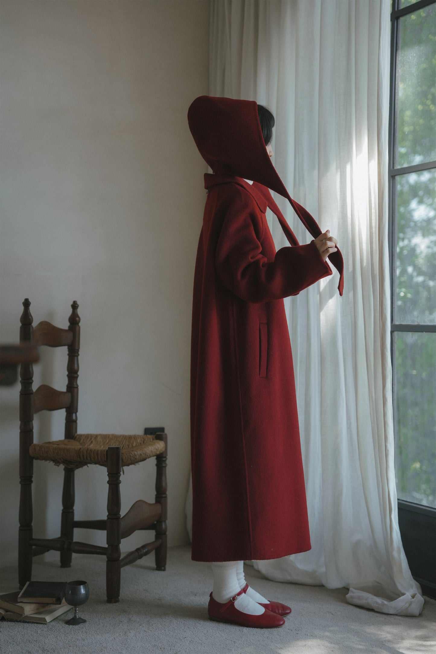 ウールコート•8669251110とノースリーブワンピース•7888250910とハイネックニットワンピース•9833200904(11月下旬発送予定)