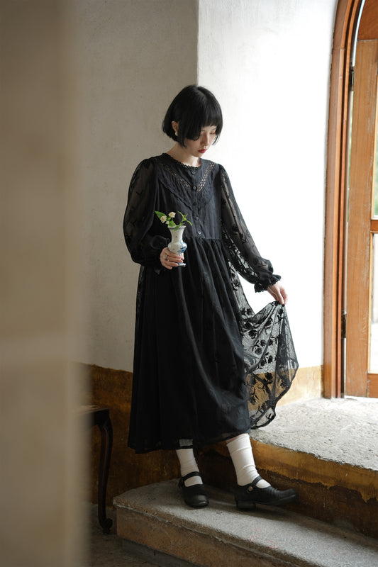 黒いワンピース•6727250579
