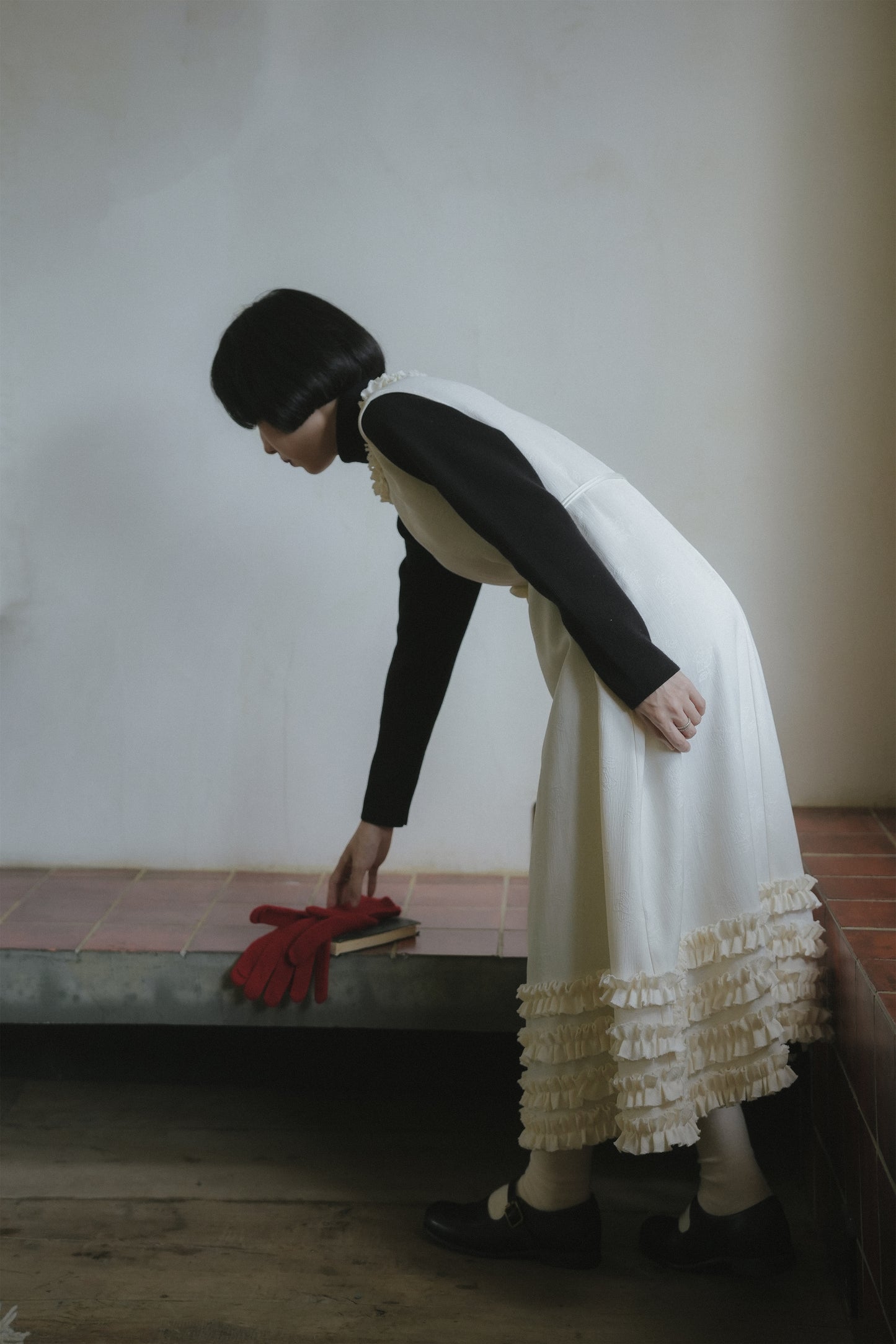 ノースリーブワンピース•7888250910と黒いニットワンピース•9843200905(11月下旬発送予定)