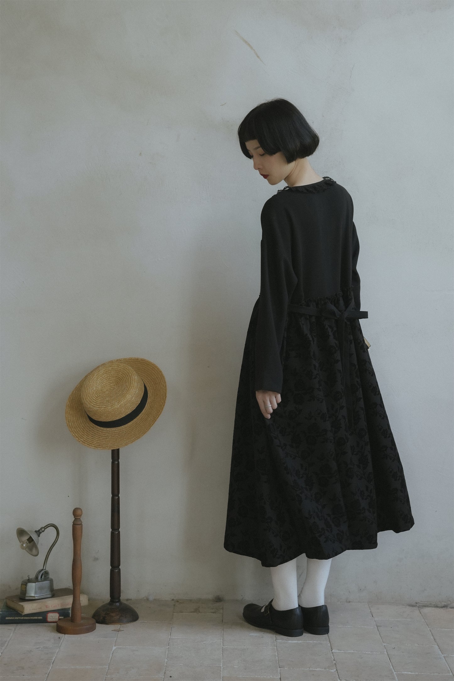 黒いワンピース•9836250803