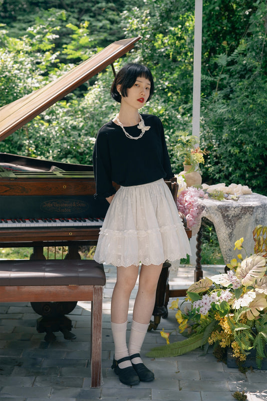 Tシャツ·7219250356とスカート·7281250221
