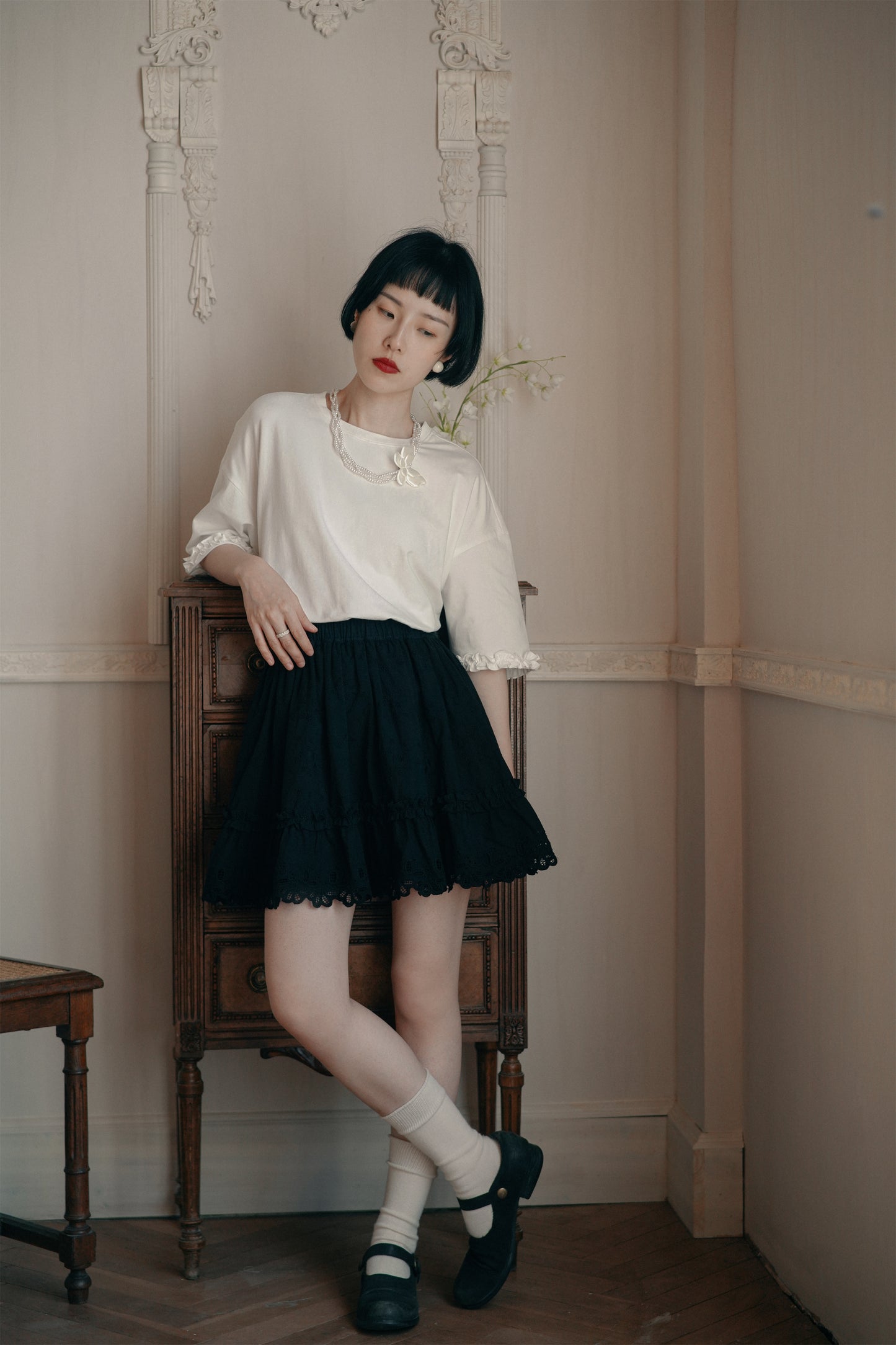 Ｔシャツ·3786250357とスカート·7281250222