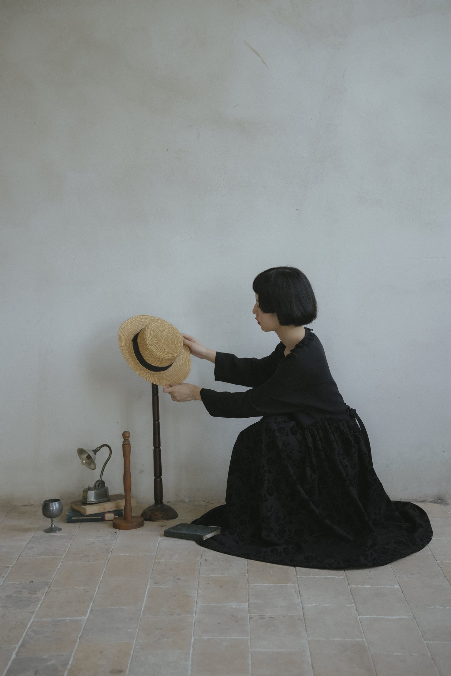 黒いワンピース•9836250803