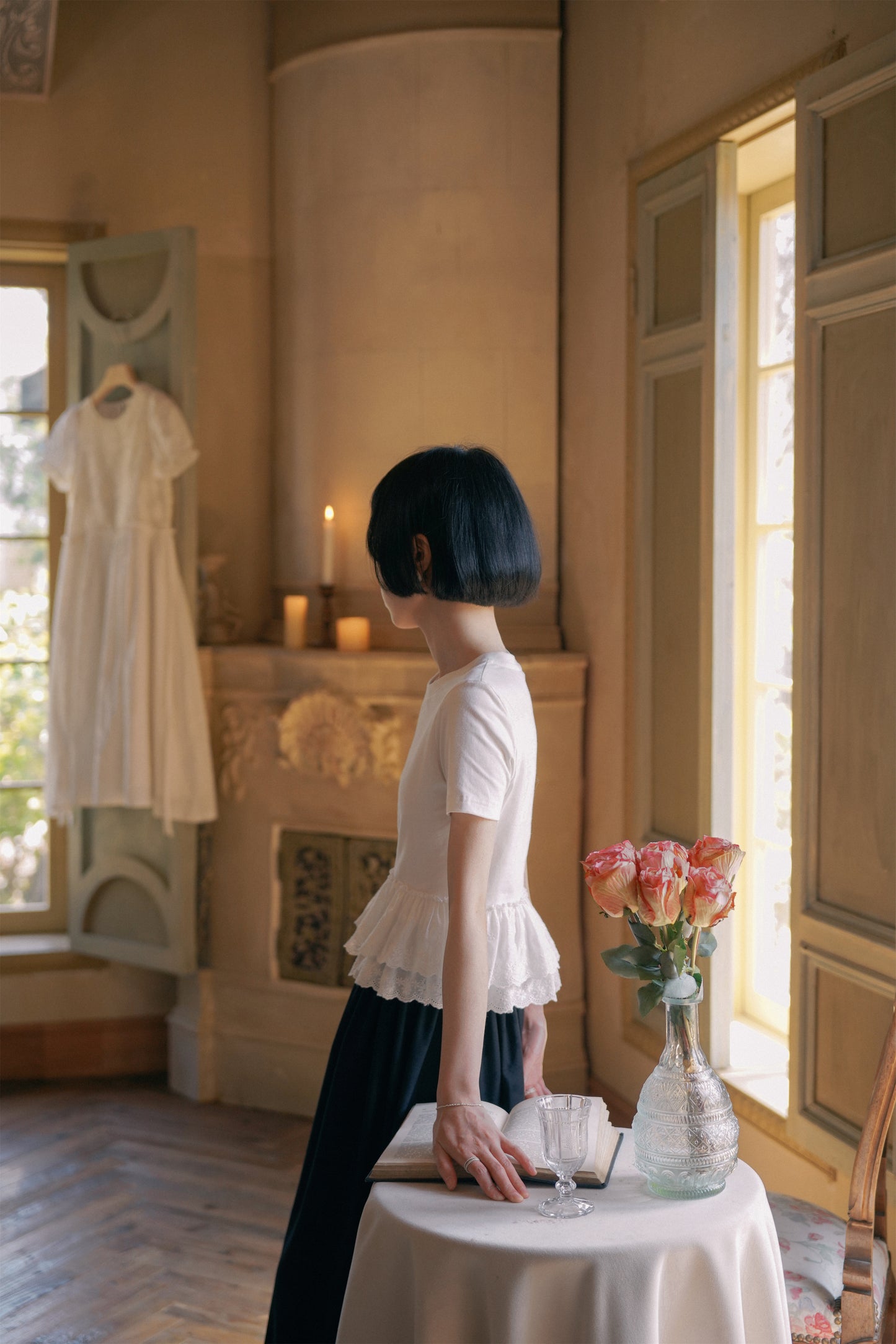 カットソー·2617250119 とスカート·7103241202